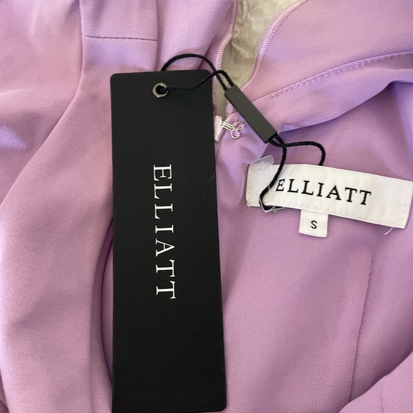 Elliatt Lilac Psychedelia Midi Dress - Picture 5 of 13